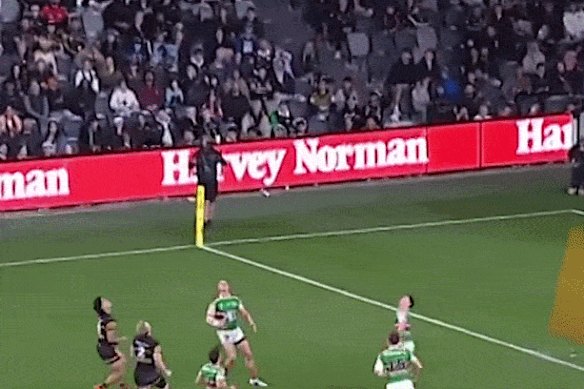 Tom Jenkins scored a hat-trick against Souths.