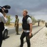Lay of the land: foreign correspondent Hamish Macdonald. 