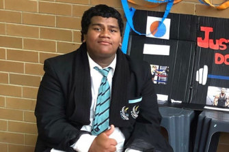 Deer Park teenager Solomone Taufeulungaki.