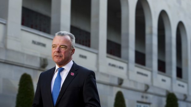 Australian War Memorial director Brendan Nelson, who has defended naming a federal electorate after Charles Bean.