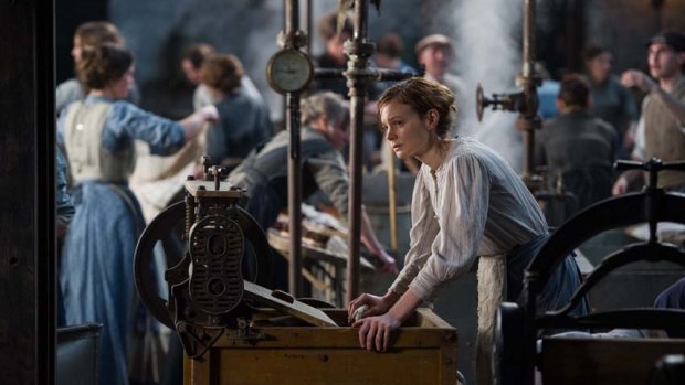 Carey Mulligan plays a factory worker who joins the women's movement in Suffragette.