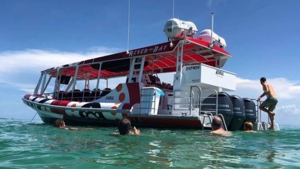River to Bay is a new fast boat partnership with the Queensland government that has piloted trips from Brisbane CBD to North Stradbroke Island.