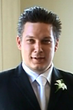 Jonathan Dick at a friend's wedding in 2007.