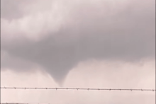 Firefighters posted images of a tornado in the NSW Southern Tablelands.
