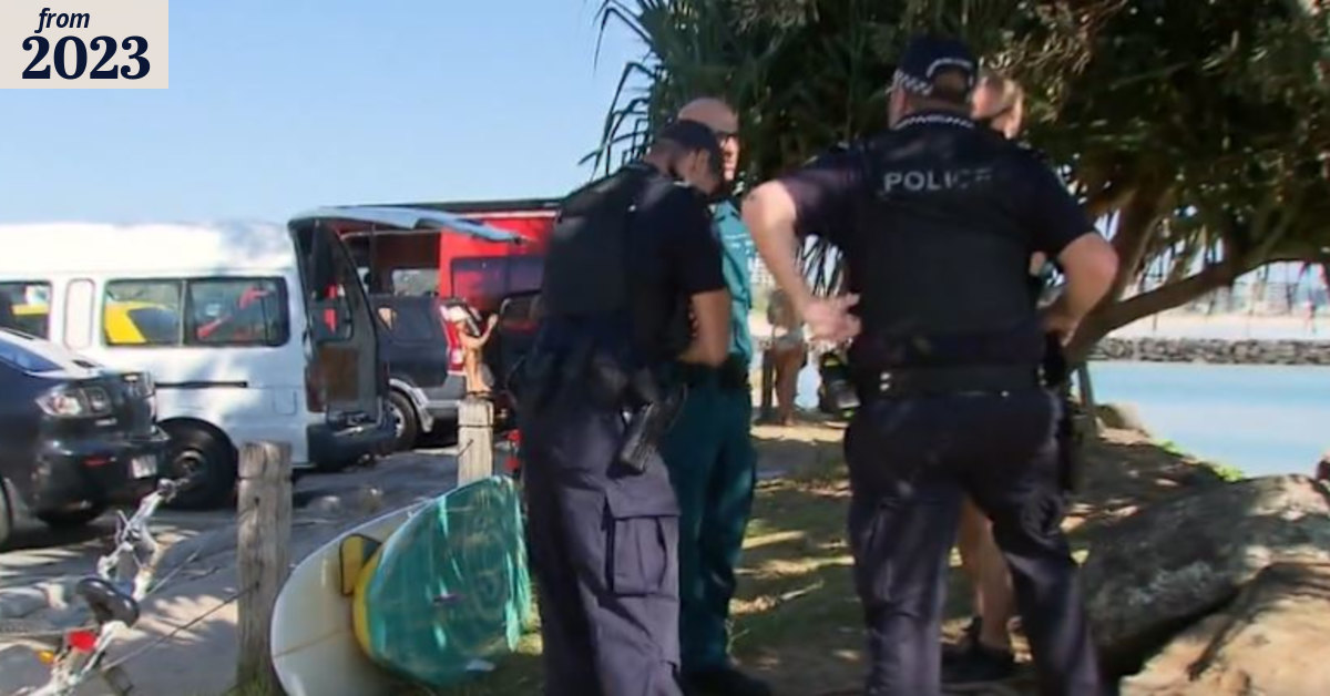 Man dies on Gold Coast beach after being pulled to shore by son