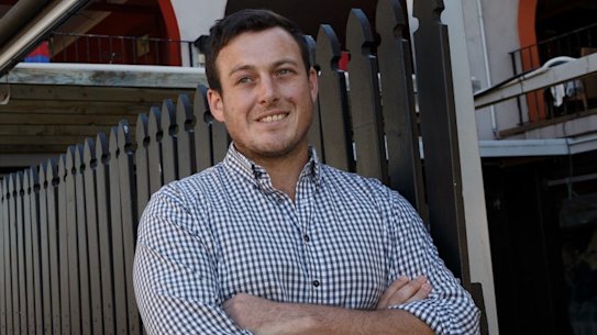 James Sneddon is looking to grow Stigma Health but says social media platforms aren't receptive to his advertising. 