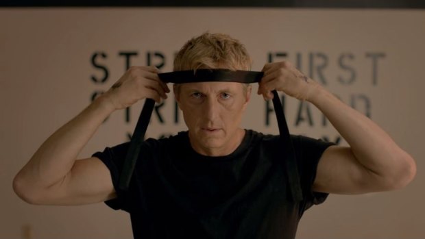 William Zabka reprises his role as Johnny Lawrence for the Karate Kid TV spin-off Cobra Kai.