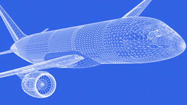 A digital twin of the Boeing 787 Dreamliner.