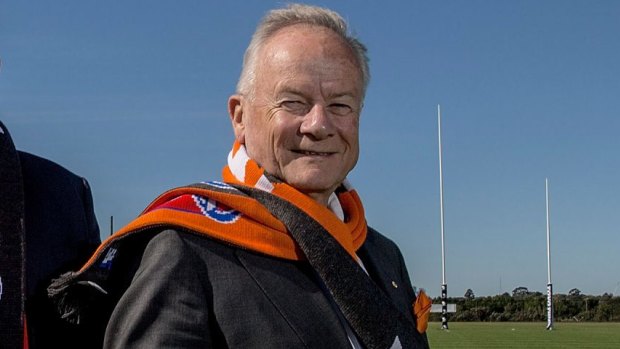 GWS Giants president Tony Shepherd.