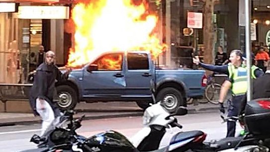 'A wake-up call': Police link Bourke Street terror attack to IS