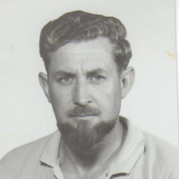 Ronald "Dixie" Lee in his mid-20s in the late 1940s.