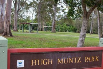Monique Clubb was last seen crossing a creek in Hugh Muntz Park. 