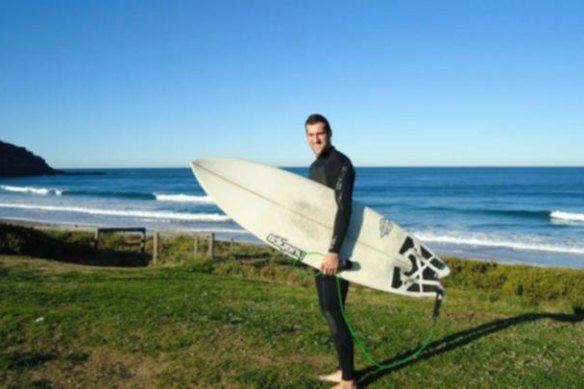Steven Payne was an avid surfer. 