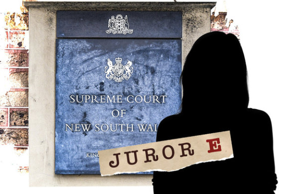 Juror E was threatened with the sack by her employer for refusing to work shifts during a murder trial. Silhouette does not depict the juror, whose identity is covered by a suppression order.