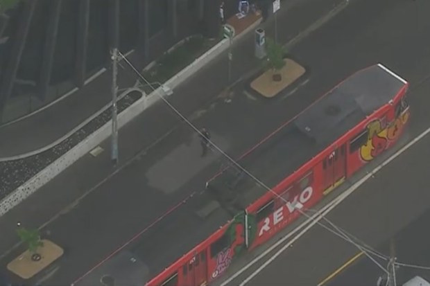 A woman was taken to hospital after being stabbed on a Melbourne tram in October 2026
