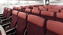 Qantas economy on the newer A380.