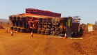 Mineral Resources is investigating the cause of two truck rollovers at its Onslow Iron operations.