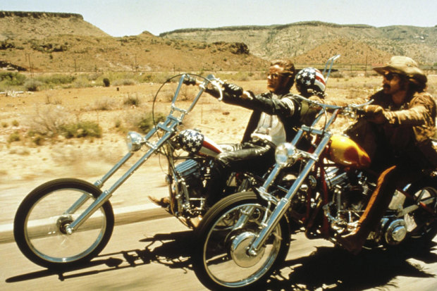 Peter Fonda (left) and Dennis Hopper in Easy Rider. John Setka could star in the remake.