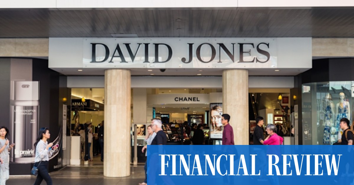 afr.com - Carrie LaFrenz - David Jones loses CFO as suppliers fume over late payments