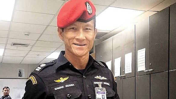 Former Thai Navy Seal Sgt Saman Guana.