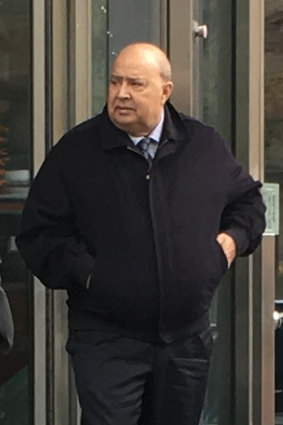 Nabil Grege outside the County Court.