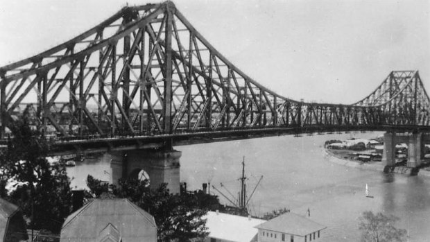 Brisbane's Story Bridge was built between 1935 and 1940 and has never been repainted.