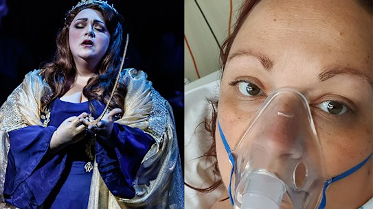 Australian opera singer Helena Dix, pictured