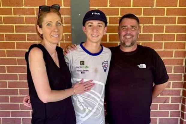 Ben Austin, 17, died after he was hit in the head and neck by a cricket ball during a training session on Tuesday evening.