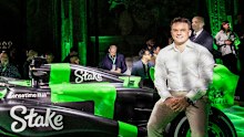 Ed Craven at the launch of their Stake F1 Team Kick Sauber. x