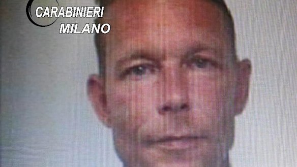This undated handout image supplied by the Carabinieri Milano shows a police mug shot of Christian Bruckner, a suspect in the disappearance of three-year-old Madeleine McCann.