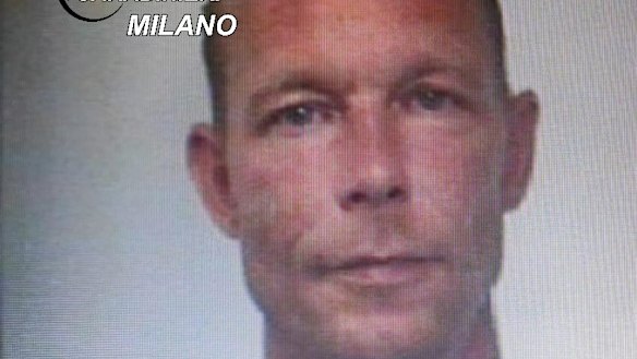 This undated handout image supplied by the Milan police shows a police mug shot of Christian Bruckner, a suspect in the disappearance of three-year-old Madeleine McCann.