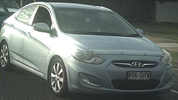 The vehicle of interest. Police want to speak to anyone who saw this sedan in the Pacific Haven area on April 3.