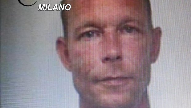 This undated handout image supplied by the Milan police shows a police mug shot of Christian Bruckner, a suspect in the disappearance of three-year-old Madeleine McCann.