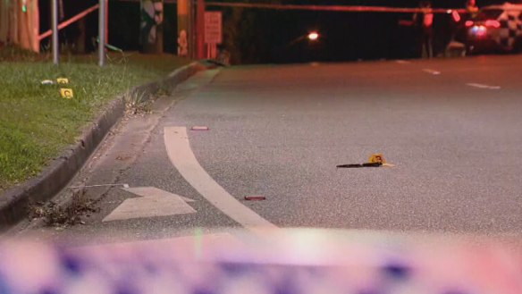 An alleged gunman was seriously injured when police opened fire in Logan Central.