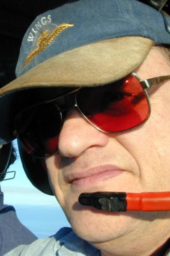Pilot Greg Ackman died after the light plane he was flying crash-landed shortly after take-off.