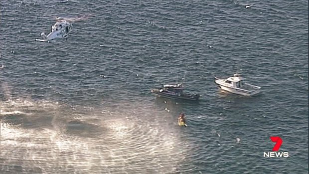 A young man has fallen from a cliff at Kurnell.