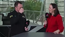 Snooker player Mark Allen speaks to TNT Sports presenter Rachel Casey.