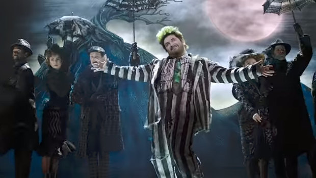 'It's my Broadway baptism of fire': Eddie Perfect's Beetlejuice gets bumped
