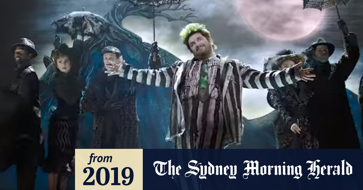 It S My Broadway Baptism Of Fire Eddie Perfect S Beetlejuice Gets Bumped