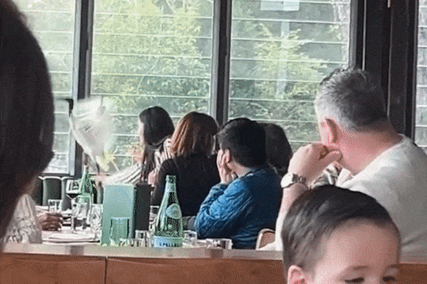 NSW woman wrangles an ibis in a restaurant