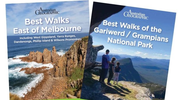 Australian Geographic's East of Melbourne and Grampians Walking Packs