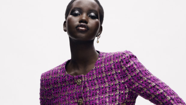 Lockdown to luxe: Australian Adut Akech stars in historic Chanel show