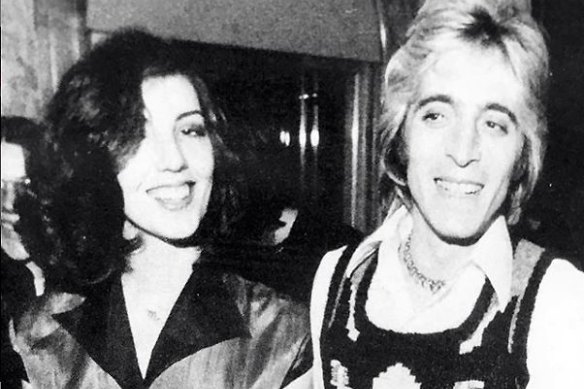 Suzi and Mick Ronson, from Me and Mr Jones.