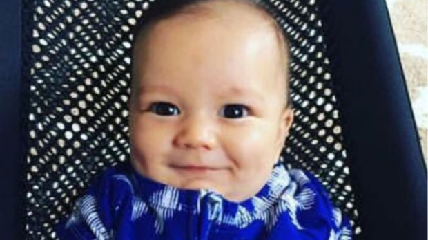 Zachary Matthew-Bryant was only three months old when he died a day after being struck in Bourke Street.