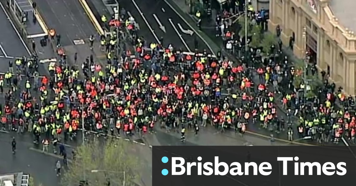 CFMEU shutdown protests: 'Absolutely outrageous' protesters weren't union, says John Setka - Vimarsana News