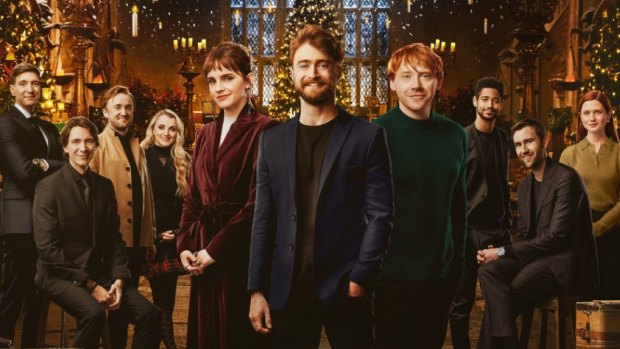 A little polish and old fashioned magic: the cast of Harry Potter reunited.