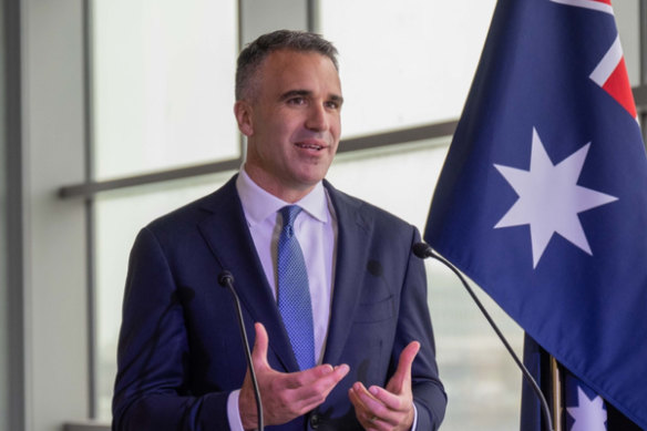 South Australian Premier Peter Malinauskas.