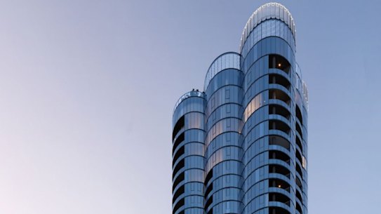 Rendering of Aria’s proposed 10 Cordelia development at South Brisbane.