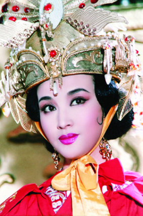Chinese film star Liu Xiaoqing, rarely seen at her Sydney home.