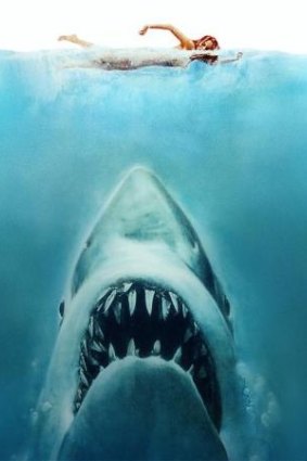 Sharkbait ... the iconic image from Jaws.